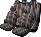 Multi-Color Baja Saddle Blanket Weave Universal Car Seat Cover CM World