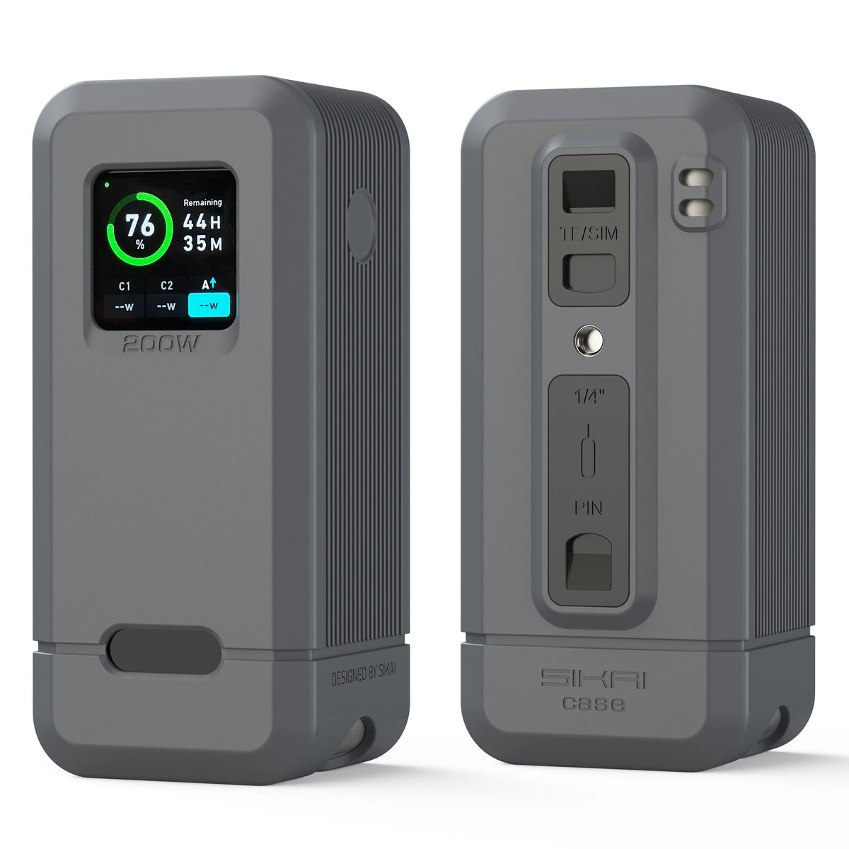 Silicone Case for Anker Prime 27,650mAh 250W/20,000mAh 200W Power Bank TF/SIM card PIN storage Carrying Travel Case Storage Bag