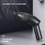 Portable Handheld Car Vacuum Cleaner, Wireless Rechargeable Mini Wet Dry Vacuum, High Power Lazy Cleaning Tool for Home Car