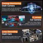 Dashcam for Cars 4 Channel Black Box WiFi Driving Camera FHD 1080P Night Vision Loop Recording Add Hardwire Kit Car Accessories Car Mobile World