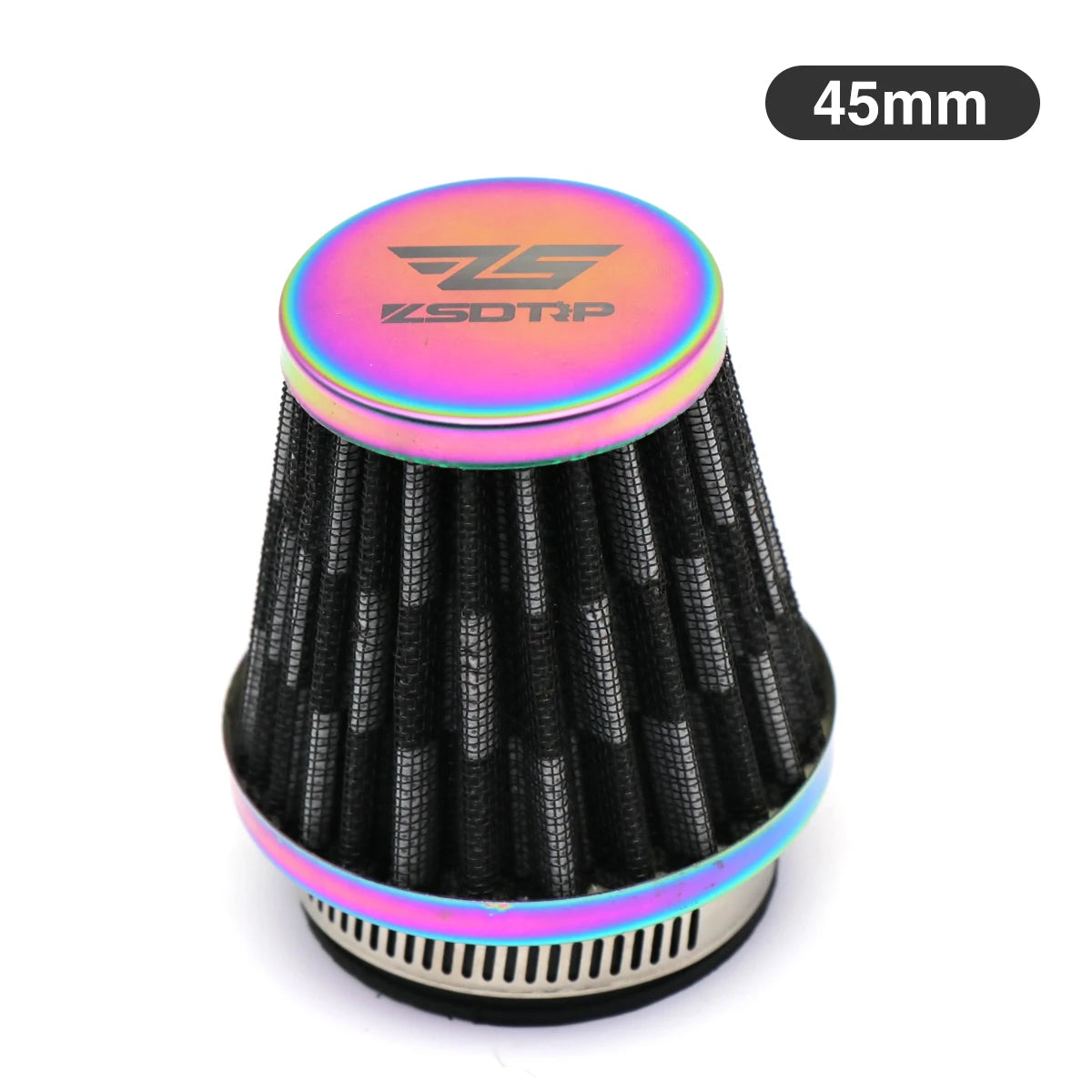 ZSDTRP Universal 35/38/42/45/50/55/58mm Motorcycle Air Filter Intake Pipe for 50cc 110cc 125cc 250cc ATV Dirt Bike Accessories CM World