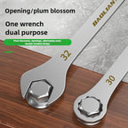 Ultra-Thin 4-27MM Ratchet Open End Wrench Dual-Purpose Universal Spanner for Bicycle Motorcycle Car Repair Tool