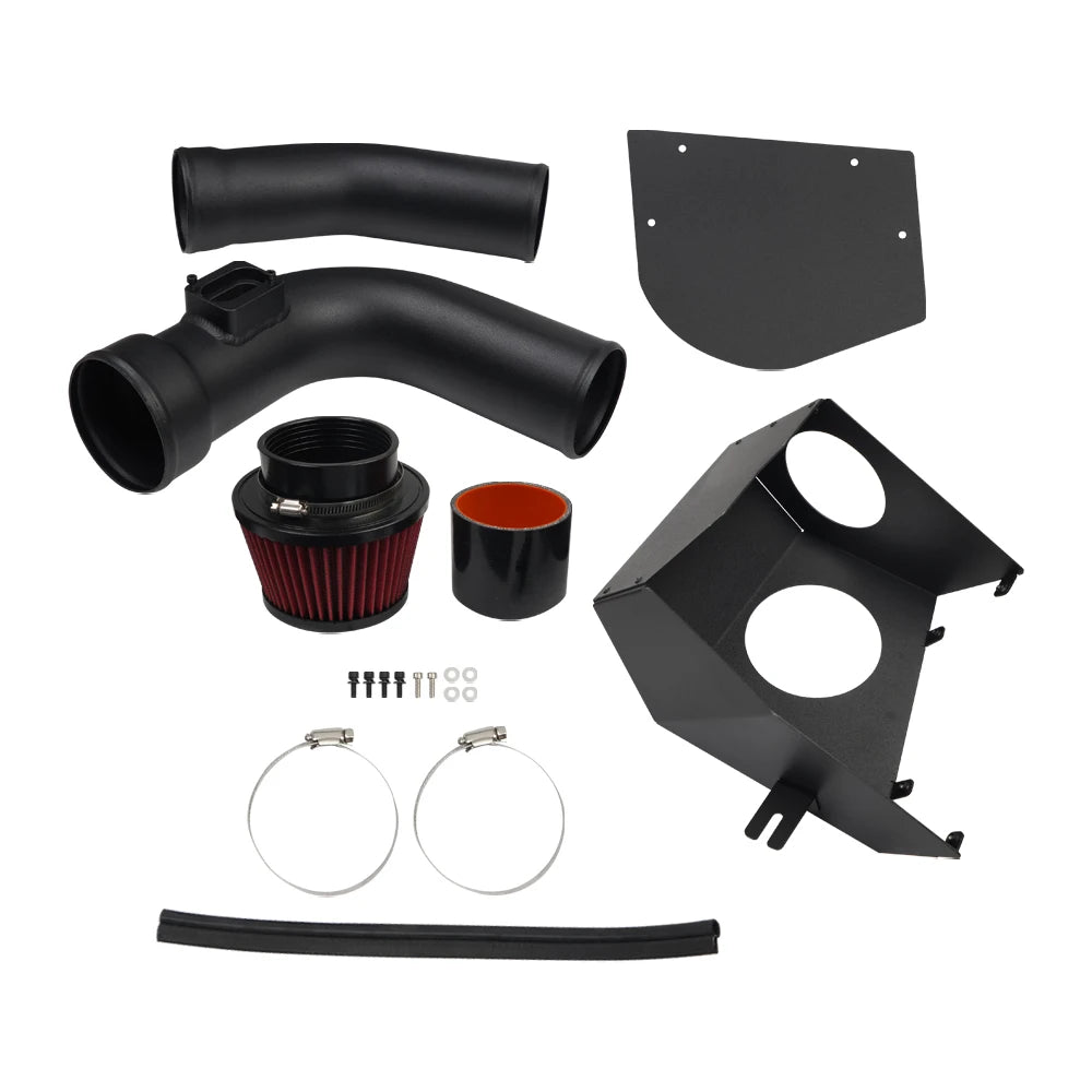 For 2012-2016 BMW F10 520i 528i 2.0L N20 1Set Cold Air Intake System IP-1042-BK