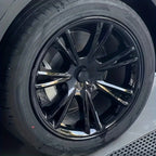 4PCS Hubcap for Model Y 19 2020 2021 2022 2023 2024 2025 19 Inch Wheel Cap Rim Cover Performance Protector Skin Auto Accessories