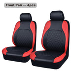 All Season Quited PU Leather Car Seat Cover Full Surrounded Seat Protector Waterproof Universal Fit Sedan Suv Pick-up Truck Seat CM World