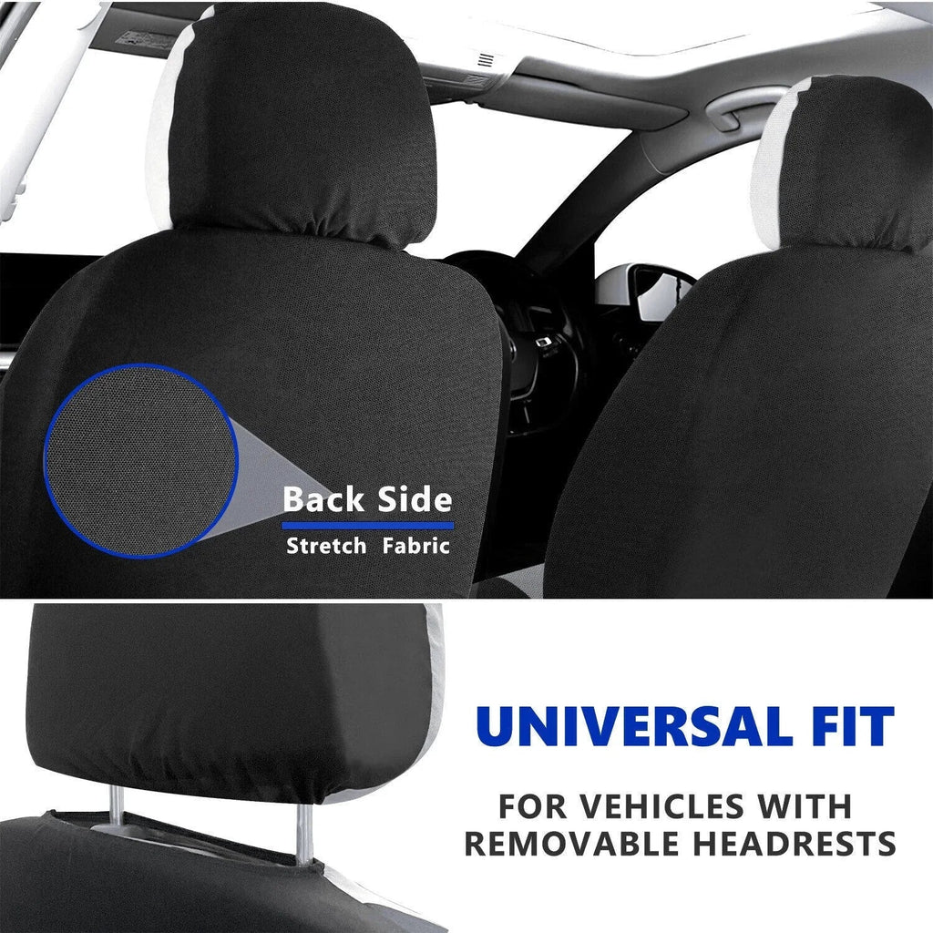 Universal Breathable and Durable 9-Piece All-Season Comfortable Soft Five-Seater Covers CM World