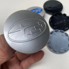 60mm 4pcs/set Car Wheel Center Hub Caps For SUBARU WRX STI Forester Legacy Outback BRZ XV Impreza emblem badge hubcapAccessories CM World