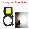 Double-Head Portable Paint Gun Lighting Fill Light Rechargeable Auxiliary Spraying Tools for Uniform Paint Application CM World