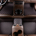 Universal Car Floor Mats PU Leather Waterproof Auto Foot Pad 5 PCS Protector Carpet Front and Rear Mats Set Auto Accessories