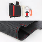 OEM Style For Suzuki Grand Vitara 2007 2008 2009 2010 2011 - 2013 Microfiber Leather Car Steering Wheel Cover Auto Accessories CM World