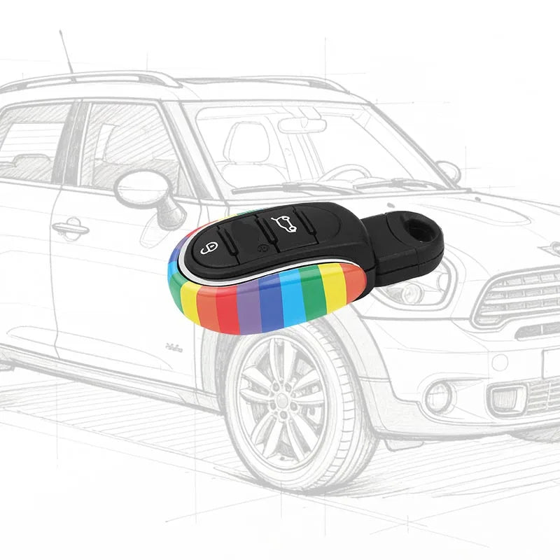 Metal Car Key Modification Accessories For MINI Countryman F54 F55 F56 F60 Owner Gift CM World