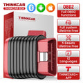 Lifetime Free Update THINKCAR BD6 obd2 Scanner Bluetooth,  All System Diagnostic Tool 5  Reset for 120 Car Brands iOS & Android Car Mobile World