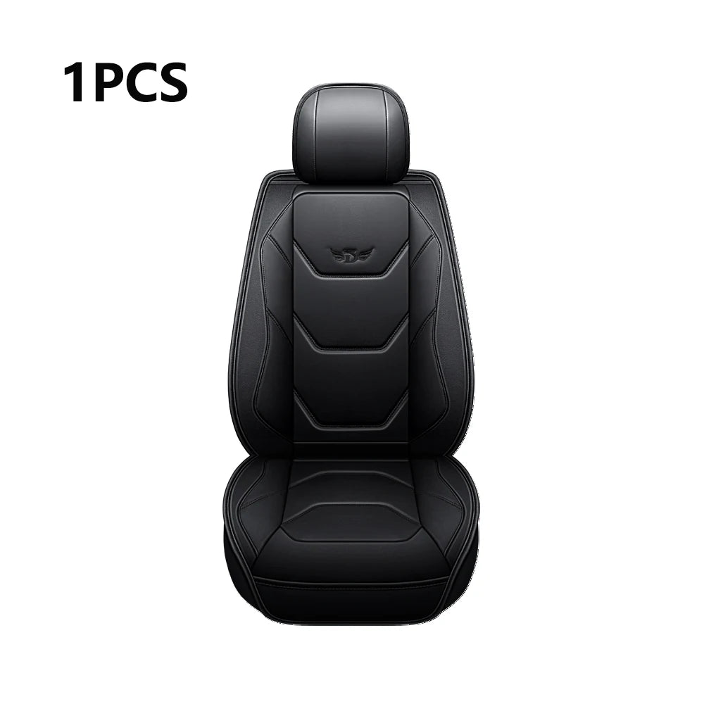 Leather Car Seat Covers For Solaris Hyundai Tucson 2019 Kona Getz ix35 Creta ix25 i40 Accent Ioniq Veloster Santa Fe Accessories CM World
