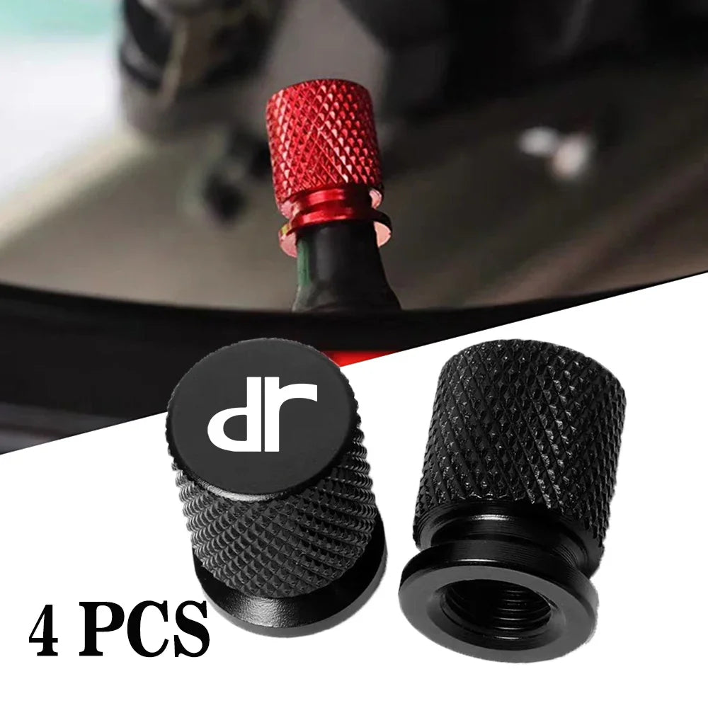 4PCS Car Wheel Tire Valve Core Cap Stem Valve Cap Airtight Cover For DR Motor DR4 DR5 DR6 DR CityCross CityVan 4 5 F35 CW20 SW21