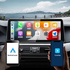 STWEI 2024 New ID6 ID7 ID8 UI 12.3inc Android System Wireless Carplay AUTO For BMW 5Series F10 F11 CIC NBT Car Video Players GPS