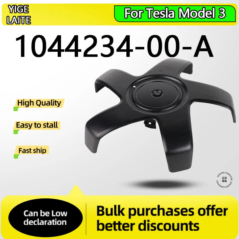 Wheel Hub Cap For Tesla Model 3 2017-2023 Center Cap 19 Inch 20 Inch Wheels Cover 1044234-00-A Auto Parts Replacement CM World