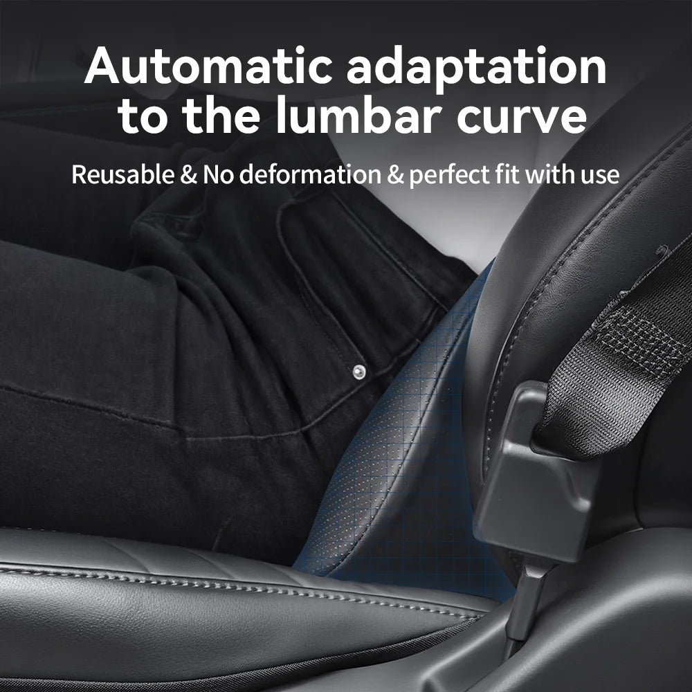 YZ for Tesla Travel Neck Pillow Model Y YL 3 Highland Headrest Lumbar Support Breathable Memory Foam Cushion Juniper Accessory