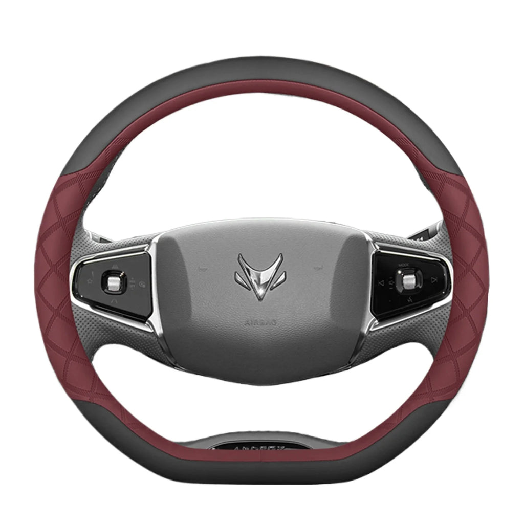 Leather Car Steering Wheel Cover for Jaecoo J7 J8 J5 7 5 8 2025 2026 Accessories