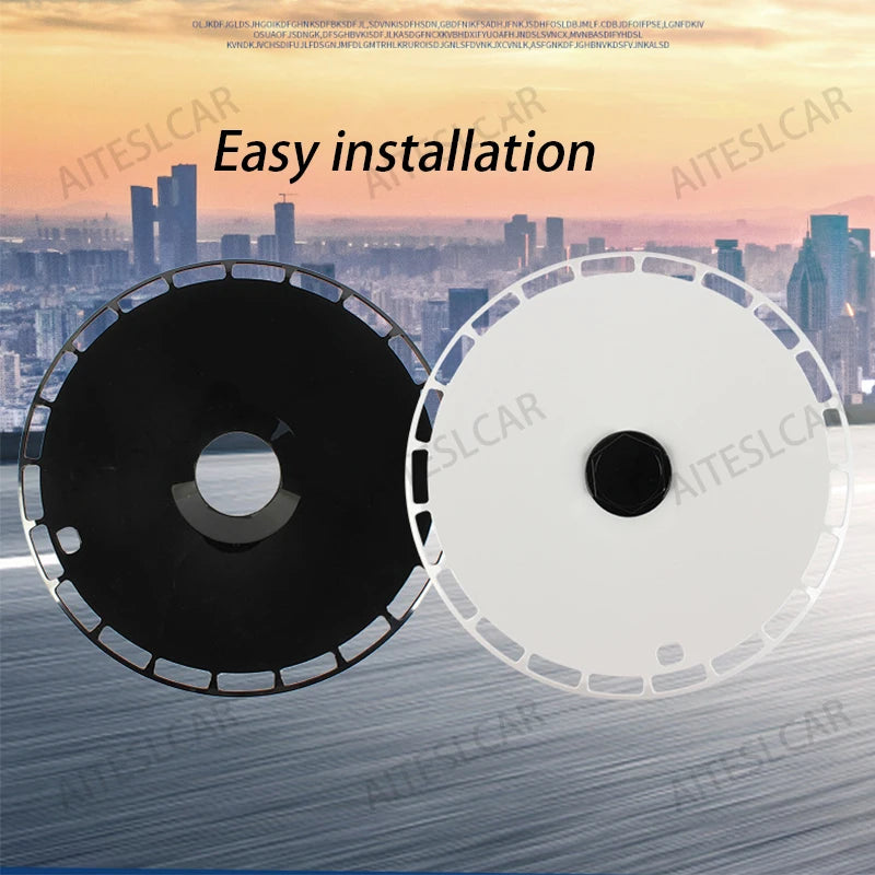 4PCS HubCap 19 Inch Wheel Caps Automobile Performance Replacement Hub Cap Full Rim Cover Accessories For Tesla Model Y Juniper CM World