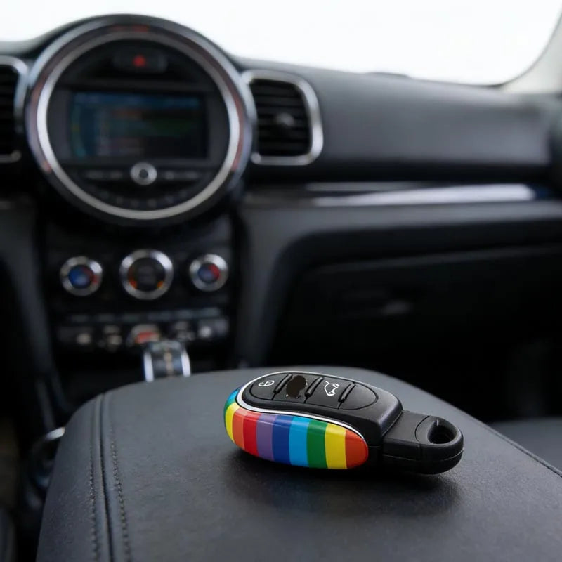 Metal Car Key Modification Accessories For MINI Countryman F54 F55 F56 F60 Owner Gift CM World