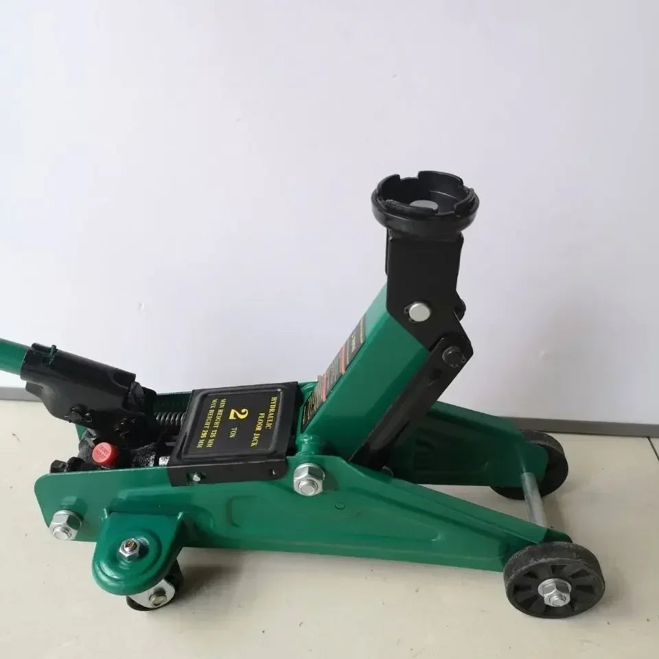 Durable  2T on-board Tool Trolley Horizontal Hydraulic Jack 2 Tons High 330mm Soft Jack and Lifting Equipment