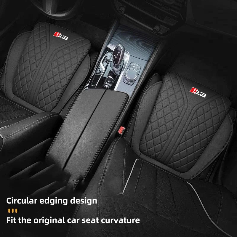 For Audi Q3 Q7 Q8 TT Car Seat Cover Universal Breathable Car Front/Rear Seat Cushion Chair Protector Pad Auto Interior Accessory
