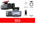 4K Dash Cam Built-in WiFi APP Control HD Night Vision Car Video Recorder Loop Recording G-sensor Car DVR Optional Rear Camera Car Mobile World