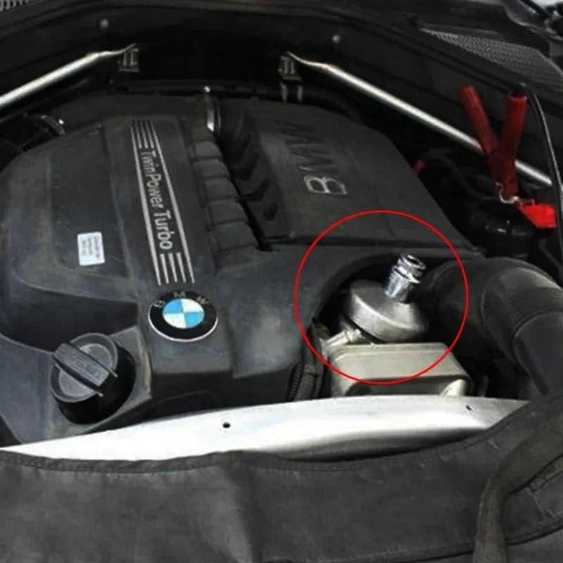 74mm 14-Teeth Oil Filter Wrench, Aluminum Socket Removal Tool for BMW Audi Mercedes Benz VW Porsche, Cap Style Filter Tool