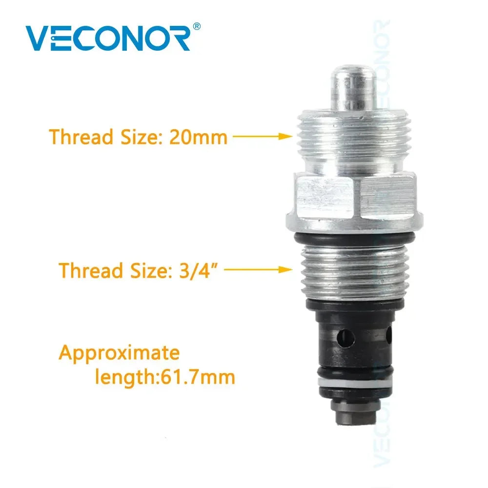 Manual Lowering Valve of Power Pack for Two Post Car Lift Pressure Release Valve for Garage Repair for Orient & Deli CM World