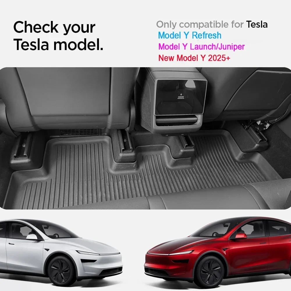 For Tesla Model Y Juniper 2025 2056 Under Seat Corner Guard Seat Slide Rail Protector Cover Anti-Kick Decor Flocking Accessories CM World