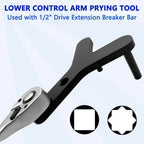 Automotive Lower Control Arm&Ball Joint Removal Tool Labor-Saving Car Lower Arm Disassembly Tool Swing Arm Ball Head Separation CM World