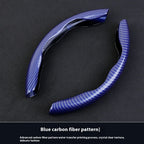 For Mercedes-Benz A B C E S Class AMG GLB GLC GLE CLA CLS SLC GLS GLK SLK Vito ML Car Carbon Fiber Texture Steering Wheel Cover