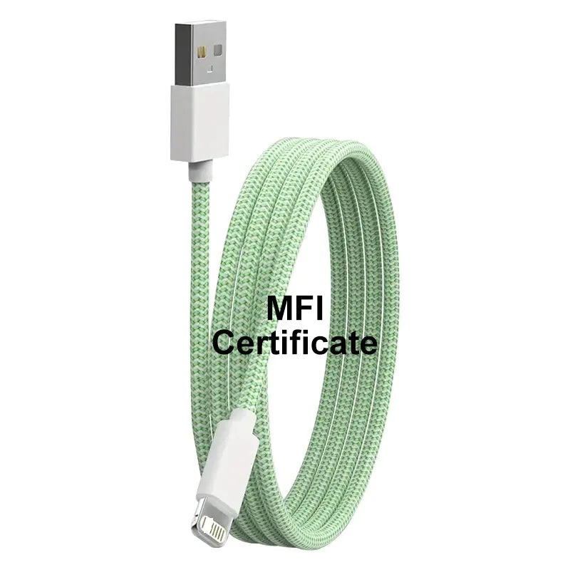 USB Cable For iPhone 14 13 12 11 Pro Max Xs 8 Plus iPad Macbook Wire 3A Fast Charging Type C To Lighting Data Cord
