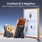 QOOVI Qi2 35W Magnetic Power Bank 10000mah Portable Charger For MagSafe 15W Wireless Fast Charging For iPhone 17 16 15 iWatch Car Mobile World