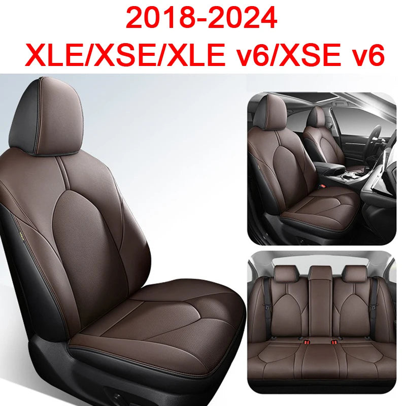 New Car Special Seat Covers 5 seats For Toyota Camry 2018 2019 2020 2021 2022 2023 2024  PU Cushion Car Seat Protection Cover
