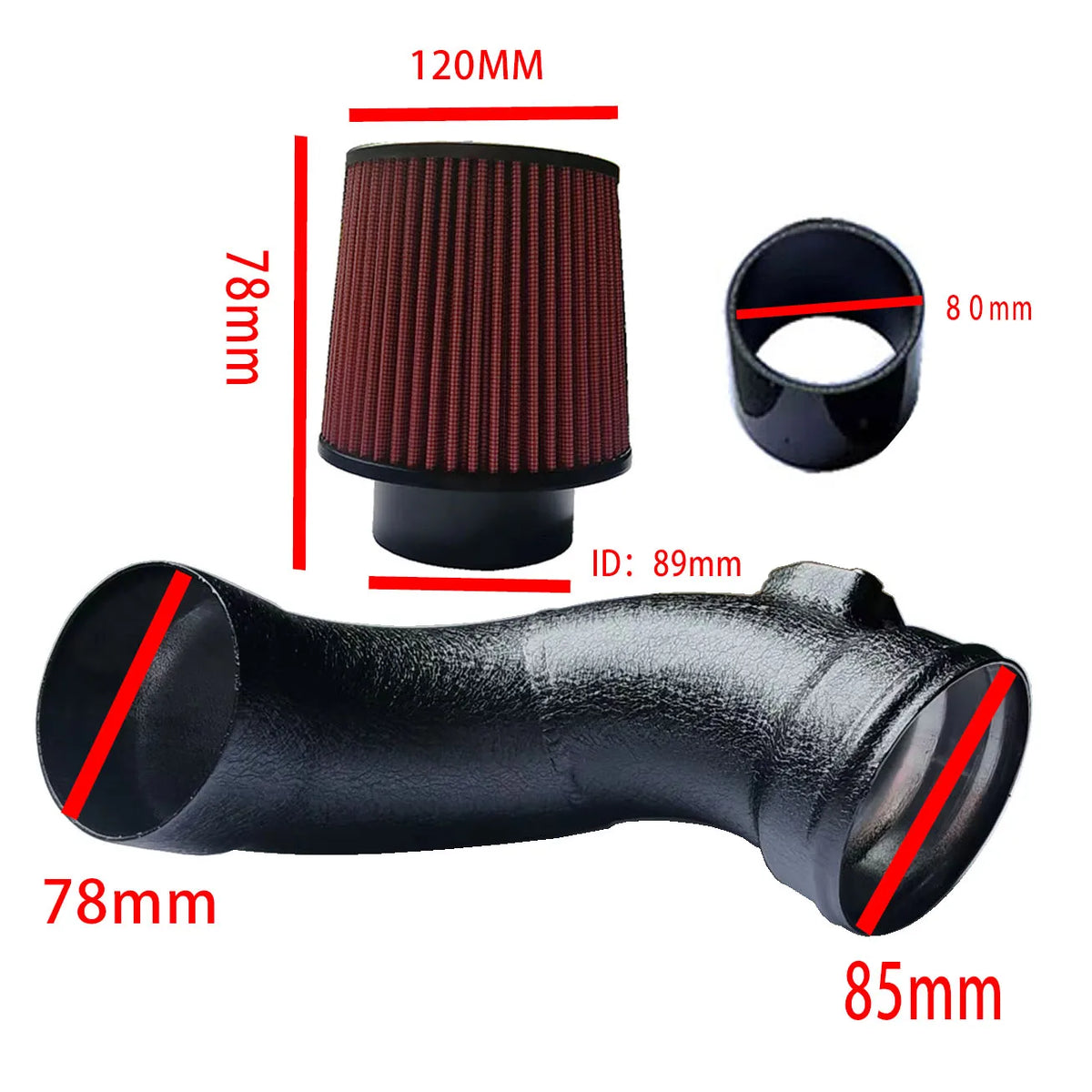 Car Modification parts Intake modification kit For BMW 1, 2, 3  4 Series 2.0T B48 Engine 230i 320i 430