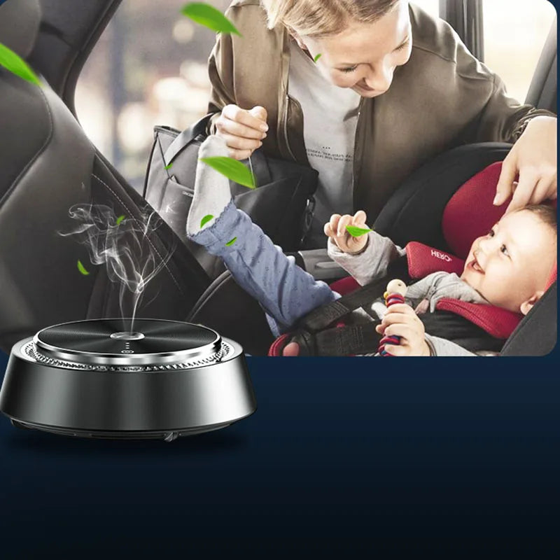 Electric Car Air Diffuser Aroma Auto Air Freshener Car Air Vent Mist Wood Grain Oil Aromatherapy Perfume Fragrance