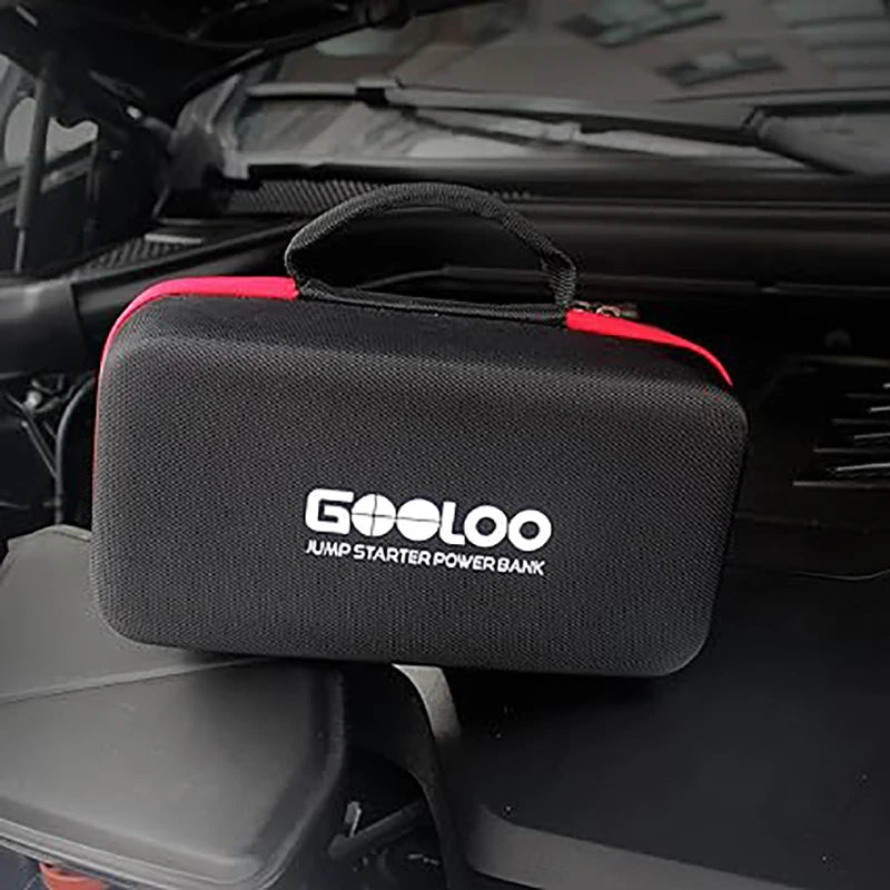 For GOOLOO GT4000 GT3000 GE1200 GP4000 PLUS Jump Starter EVA Storage Box Portable Black Power Bank Storage Bag