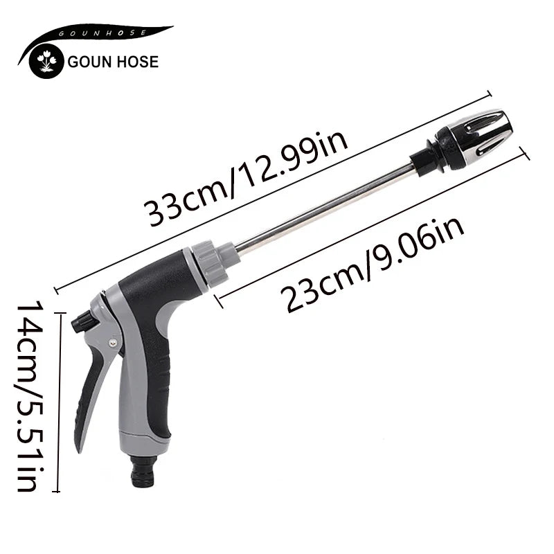 High-Pressure Car Washing Water Gun, External Cleaning Of RV, Foam Kettle Cleaning, Garden Water Hose Nozzle, Garden Shower,