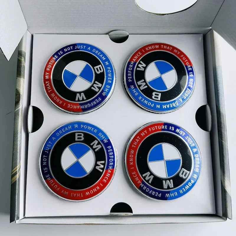56/68mm BMW hub cover magnetic suspension hub center cover 1 3 5 7 series, 1x3x5x6 m2 m3 m4 m5 m6 automobile tire center logo. CM World