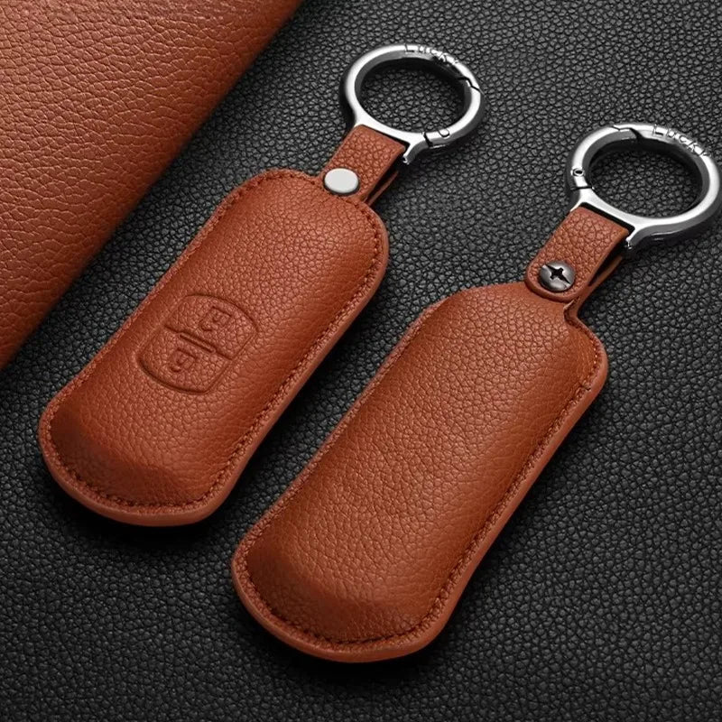 Car Key Fob Cover for Mazda 3 Axela CX-5 Mazda 6 Atenza Luxury Key Case Shell with Keychain CM World