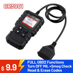 LAUNCH Creader CR3001 OBD2 Scanner,Engine Fault Code Reader Mode 6 CAN Diagnostic Scan Tool for OBDII Protocol Cars Since 1996 Car Mobile World
