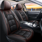 Car seat cushion full surround all season universal leather seat cover wear-resistant, dirt resistant, breathable car seat cover CM World