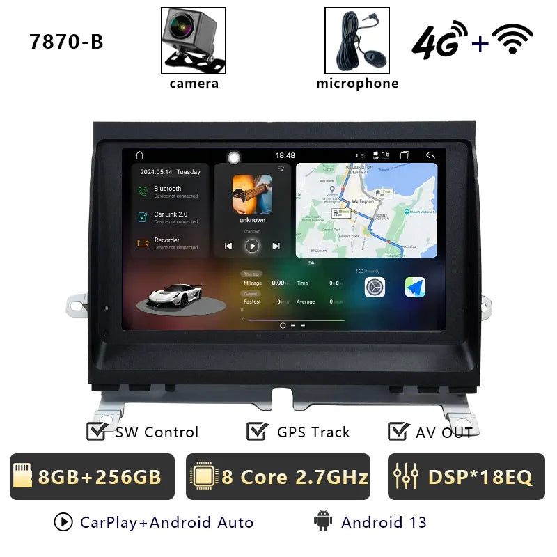 CHSTEK Android 13 Multimedia Player For Land Rover LR3 Discovery 3 L319 2004-2009 Auto Radio Car Stereo Carplay GPS WIFI 4G BT CM World
