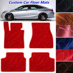 For BMW 5GT Gran Turismo F07 2009-2017 Auto Carpets 4PCS Starry Sky Blanket Custom Car Floor Mats Accessorie liners