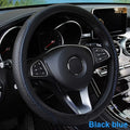 37-39CM Steering Wheel Cover Anti Slip Breathable Steering Cover Universal Microfiber Leather Steer Wheel Protector CM World