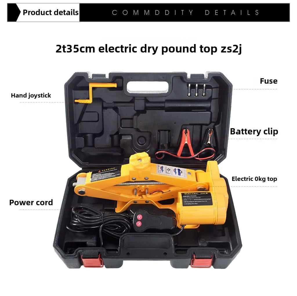 BEST Durable ZS 2T/3T Car Electric Jack Non-slip Cross Groove Design