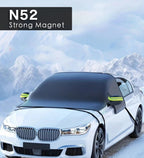 Car Snow Shield Cover Windshield Protection Protection Frost Winter Front Window Waterproof Sun Shade Sedan Suv Umbrella Outdoor CM World