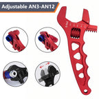 RASTP-New Aluminum 3AN-12AN Adjustable AN Wrench Tool Anodized Spanner For Hose End Fitting RS-OFI085