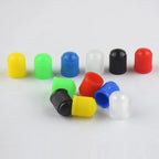 20Pcs Car Tire Tyre Valve Caps with O Rubber Ring Dust Covers Plastic Black Grey Red Stem Valve Caps for Cars Motorcycles Bike CM World